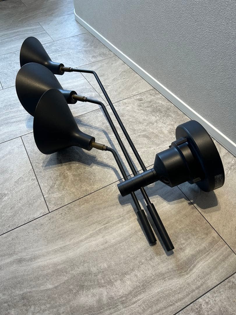 Ronne シーリングライト マットブラックゴールド