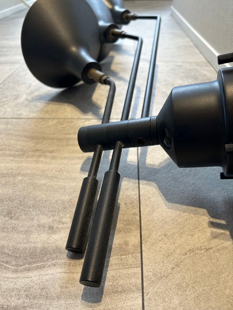 Ronne シーリングライト マットブラックゴールド