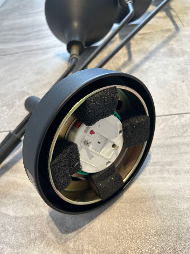 Ronne シーリングライト マットブラックゴールド