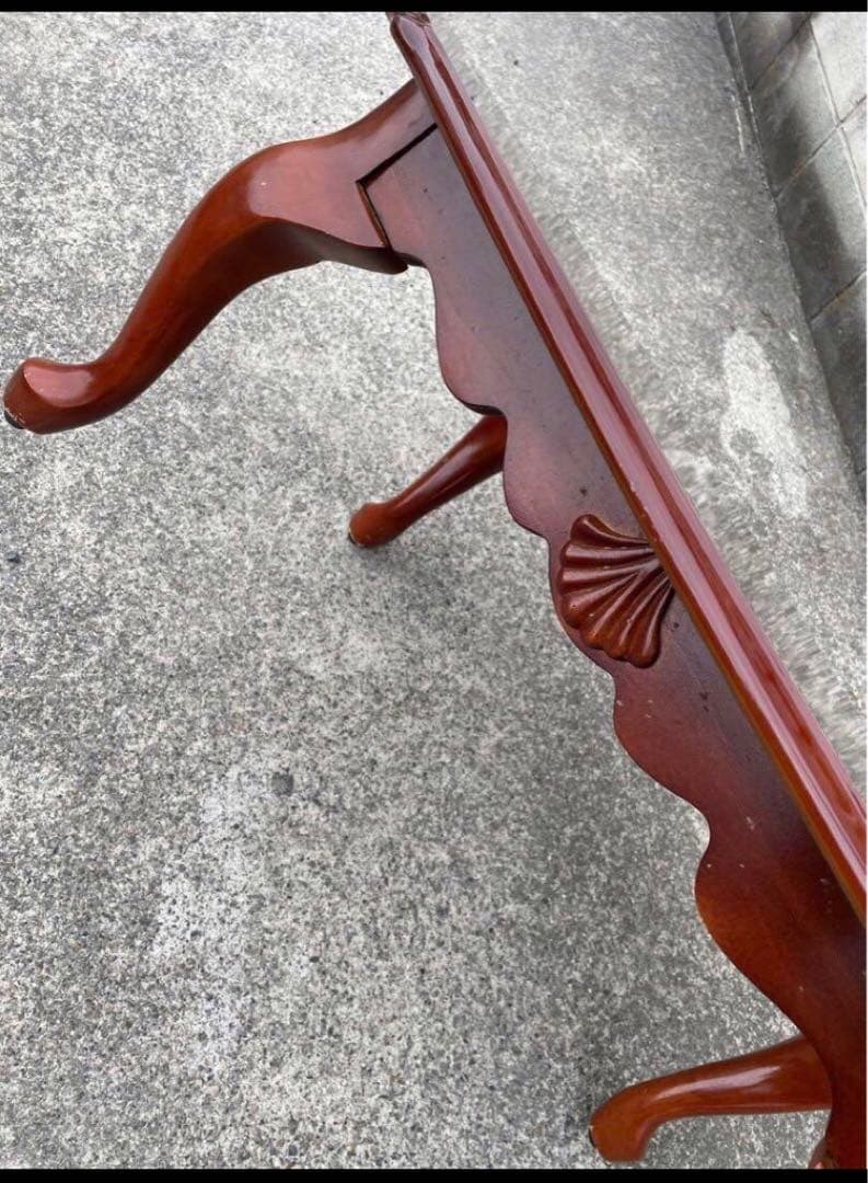 人気の猫脚　レア品　果林　センターテーブル　かなり頑丈です。