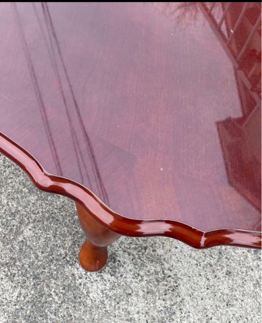 人気の猫脚　レア品　果林　センターテーブル　かなり頑丈です。