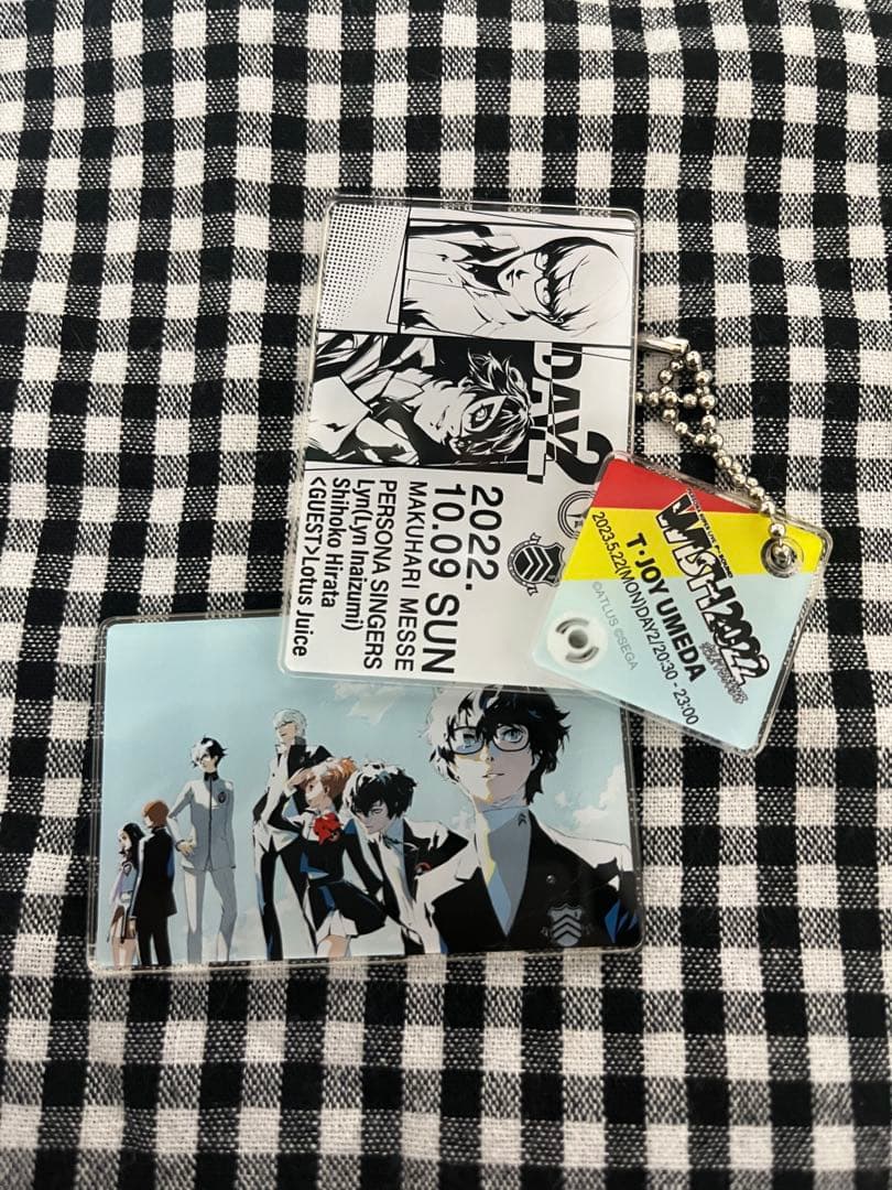 ペルソナ　アクリルキーホルダー