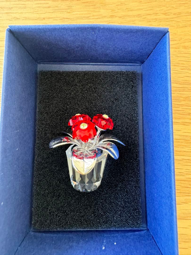SWAROVSKI プリムラ レッド 花