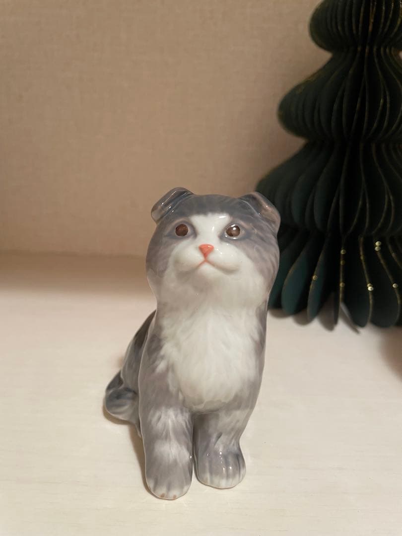 ロイヤルコペンハーゲン　ねこ