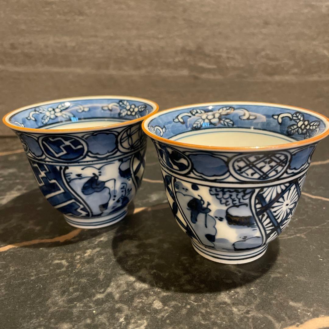 未使用 三川内焼 平戸松山 手描き 祥瑞蓋付 小丼碗 セット - メルカリ