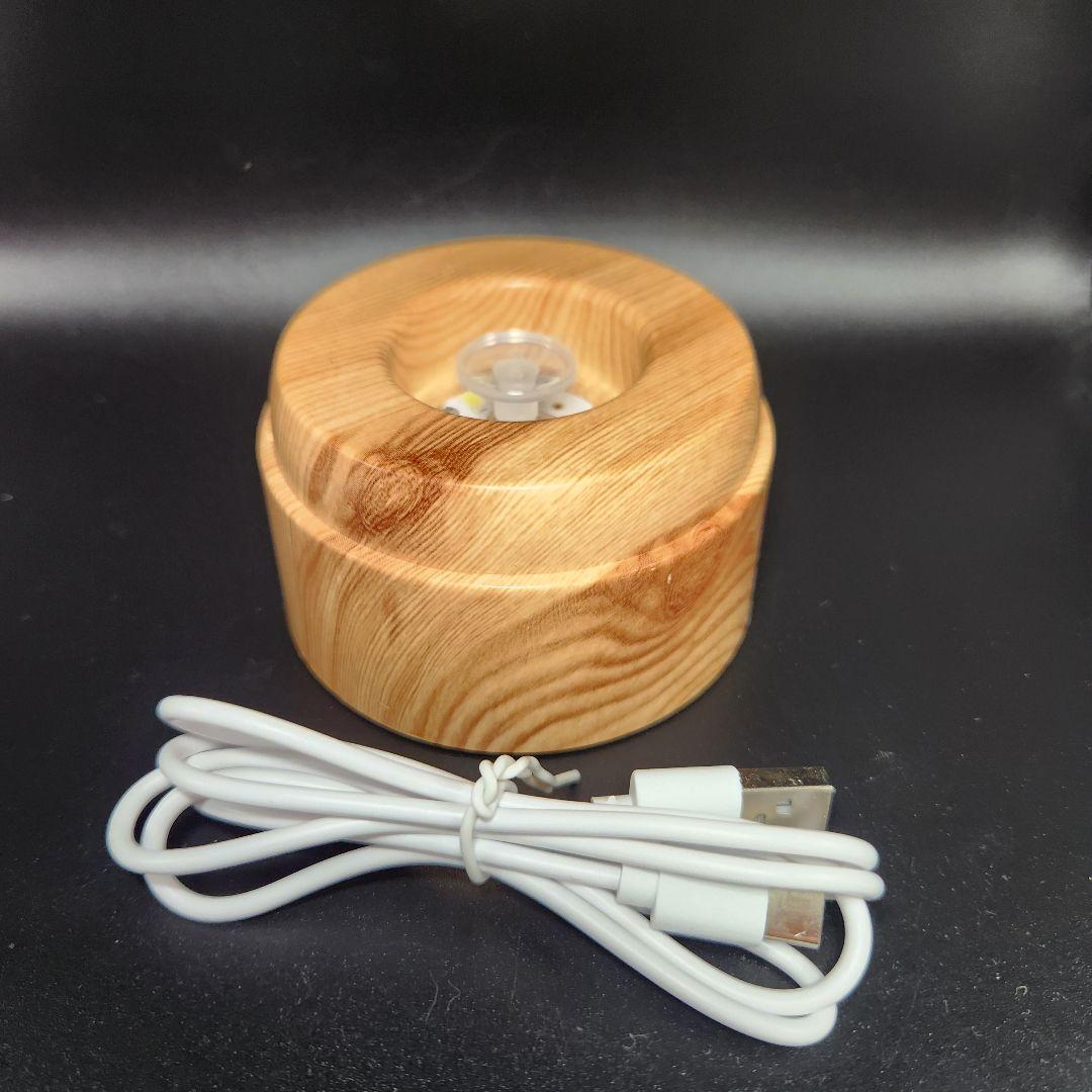 癒し【新品】エンジェルオーラクラック水晶スフィア約50ミリ★ 自動回転台座付き！