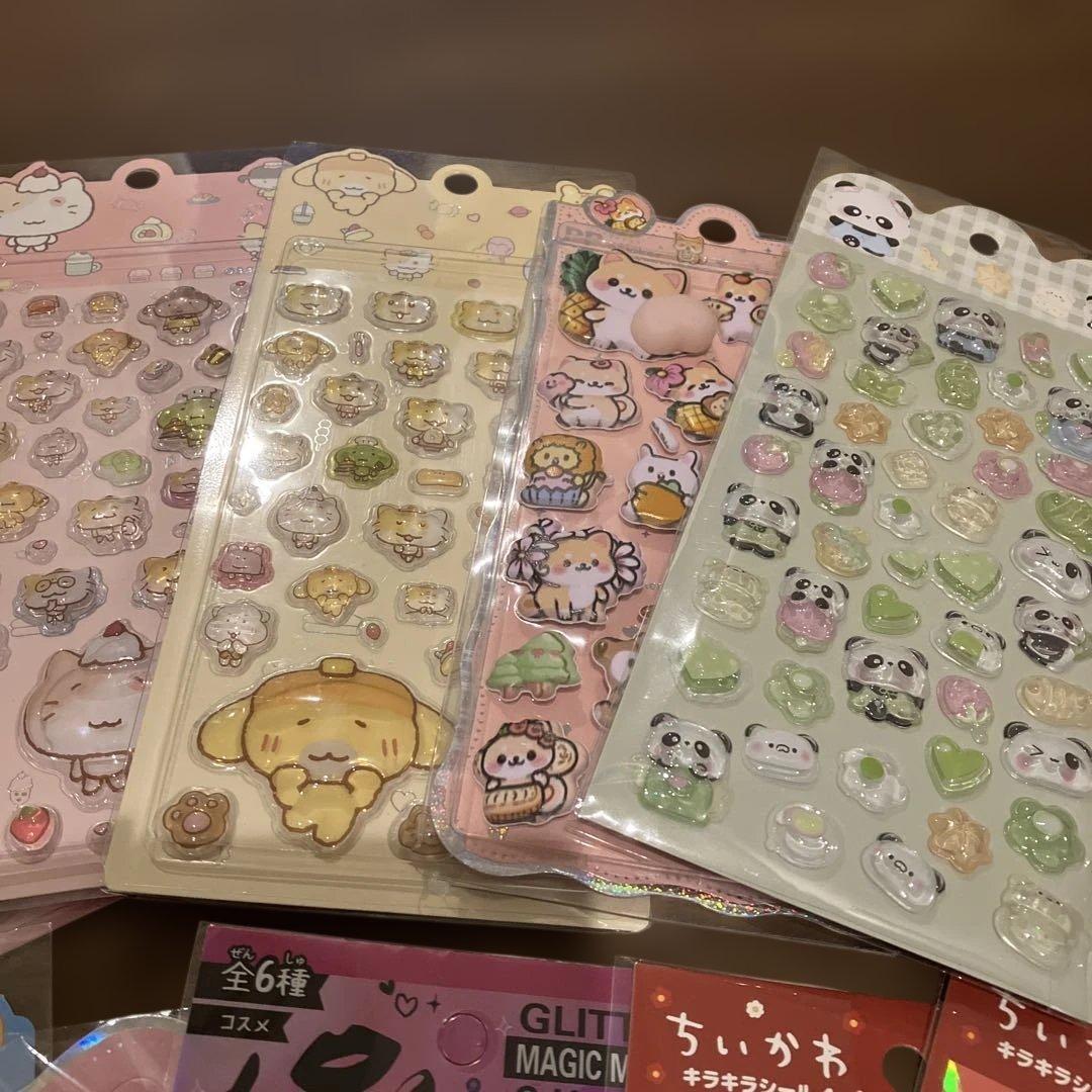 特別価格‼️シールまとめ売り‼️ぷっくりシール，ウォーター