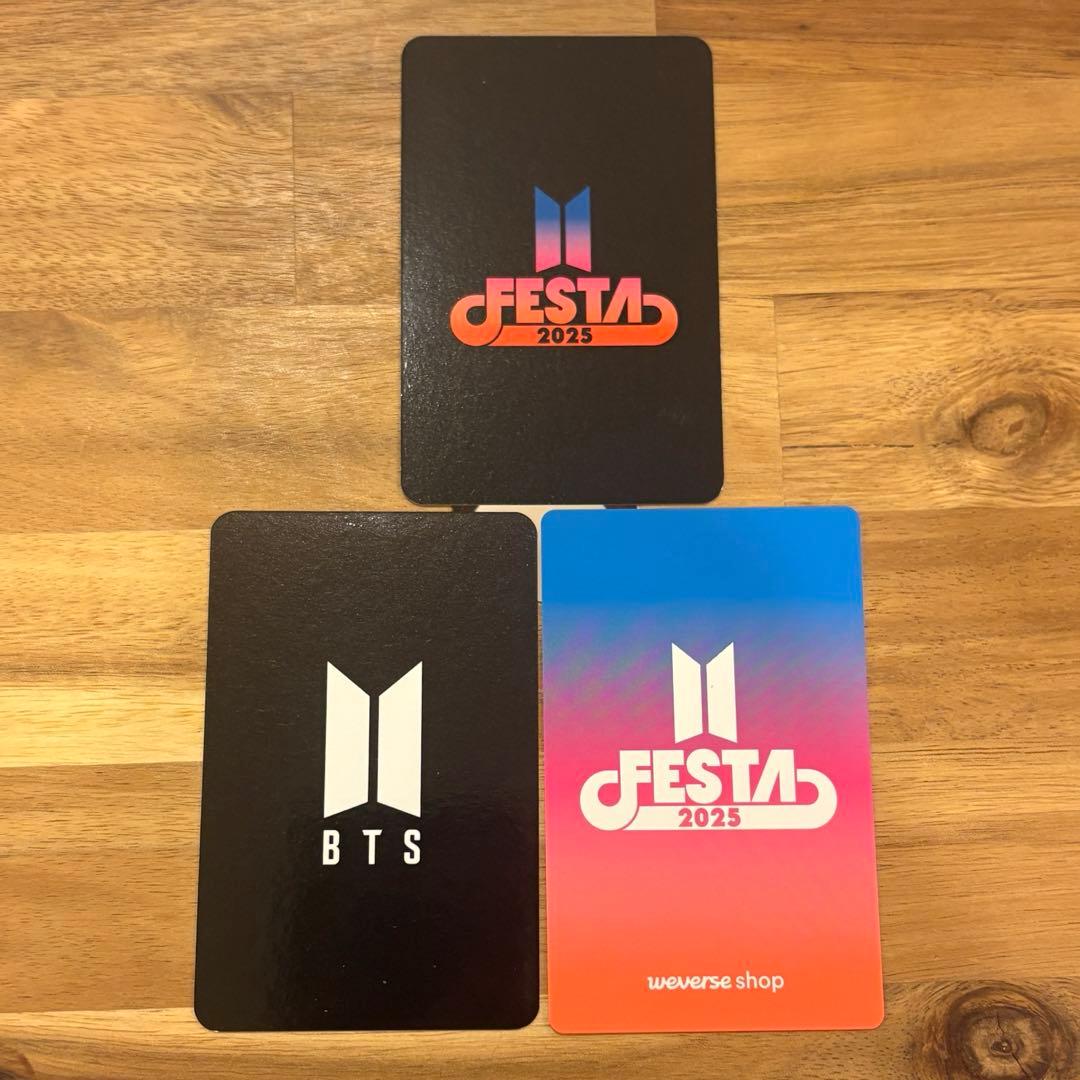 2025 BTS FESTA ARMY ZONE 特典トレカ ホビ 3枚 - メルカリ