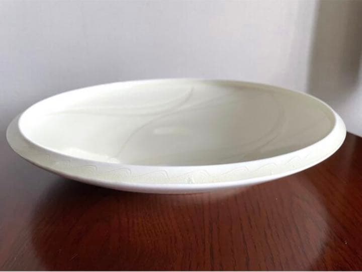 【未使用】黄瓷 菓子器 5