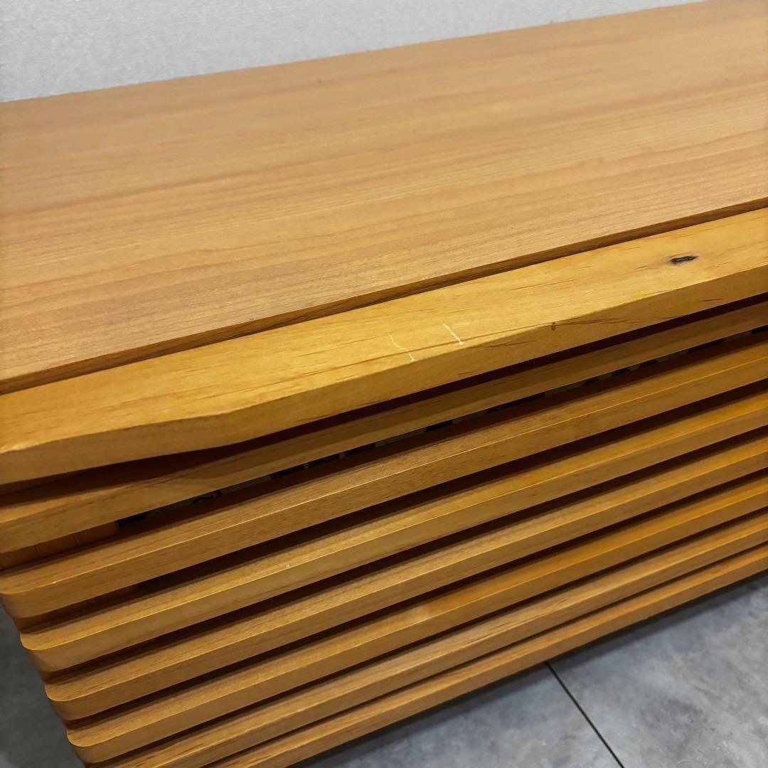 北欧風 テレビボード 120cm幅 ローボード ナチュラル