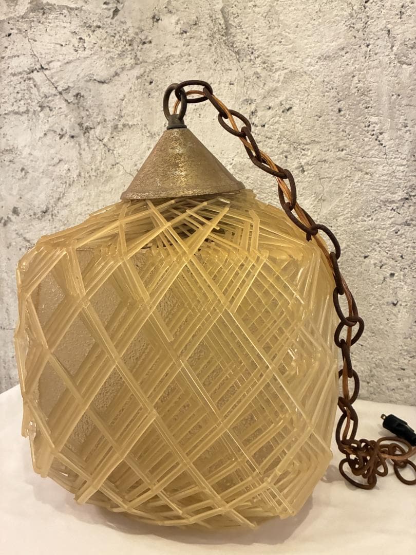 USヴィンテージ　スパゲティランプ　推定1950〜60年代