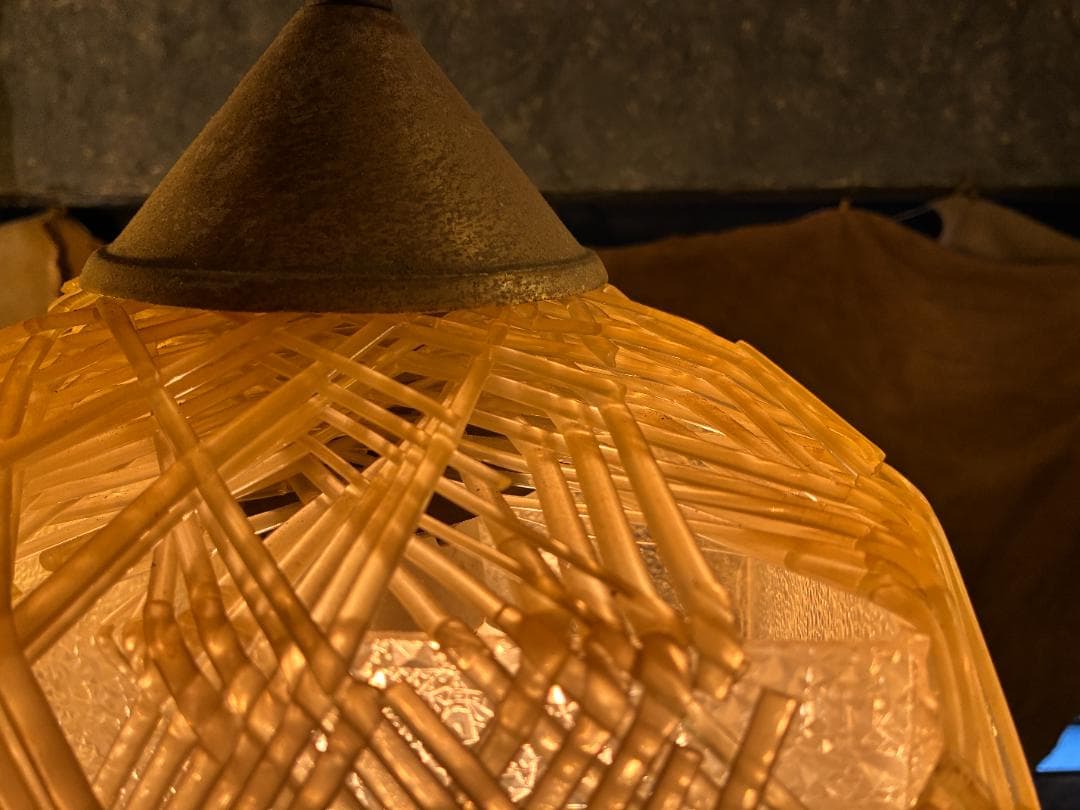 USヴィンテージ　スパゲティランプ　推定1950〜60年代