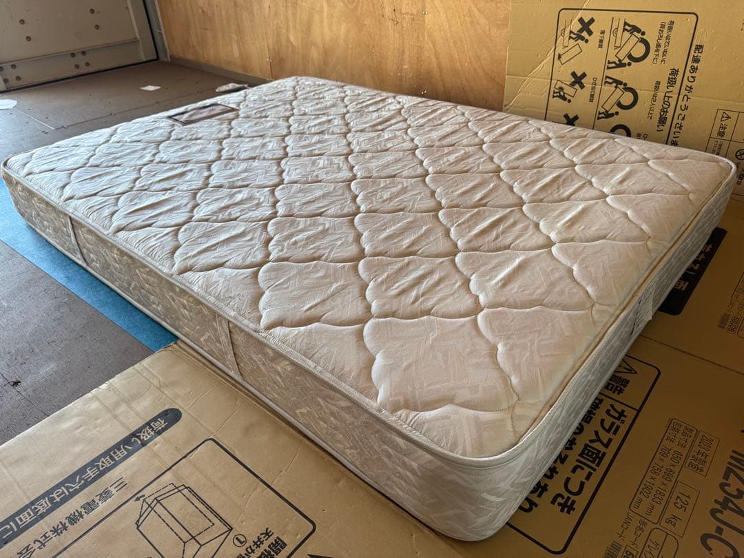 地域限定配送　シモンズ ビューティレスト Extra Hard ダブルサイズ