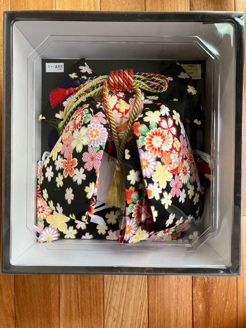 7歳　七五三　正絹着物　小物フルセット