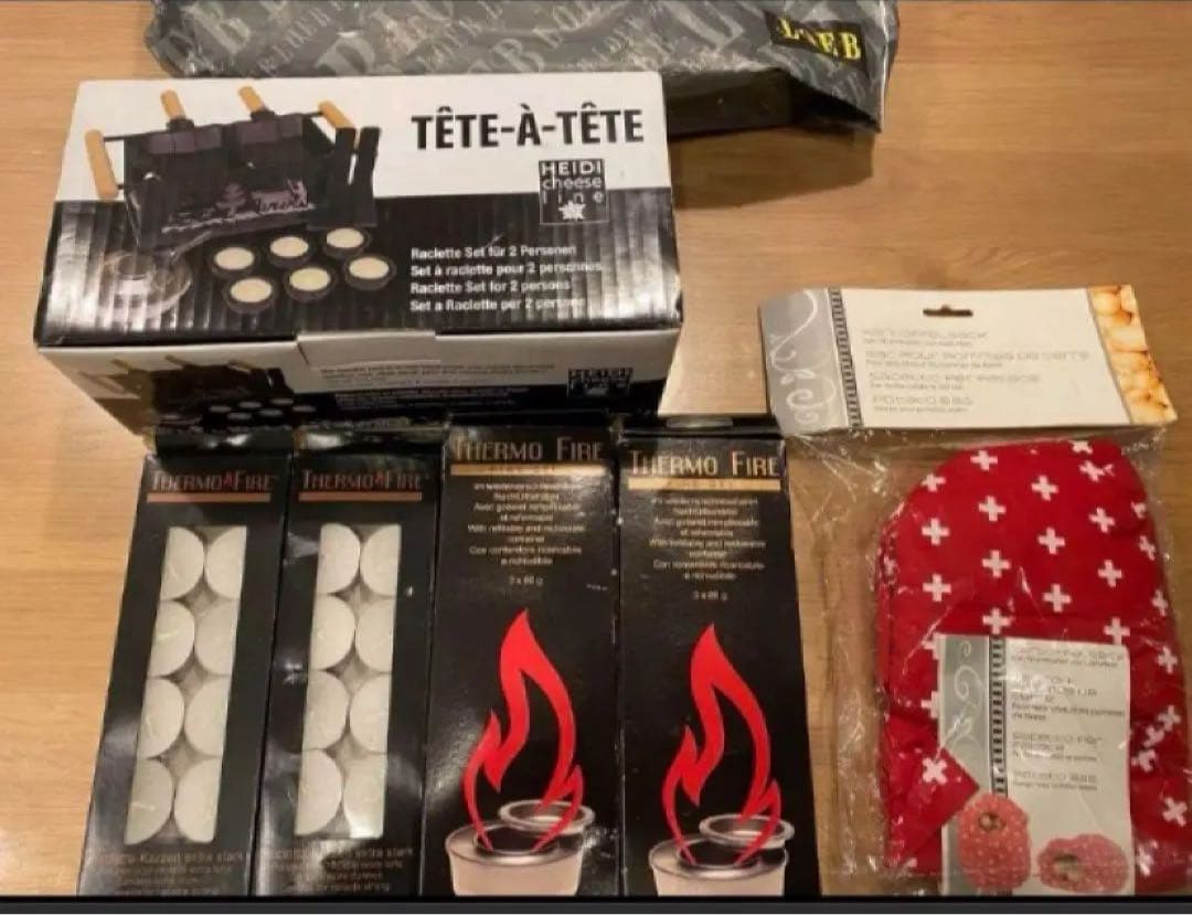 本場スイスで購入ラクレットセット＆victrinoxナイフ2本！等　全13点