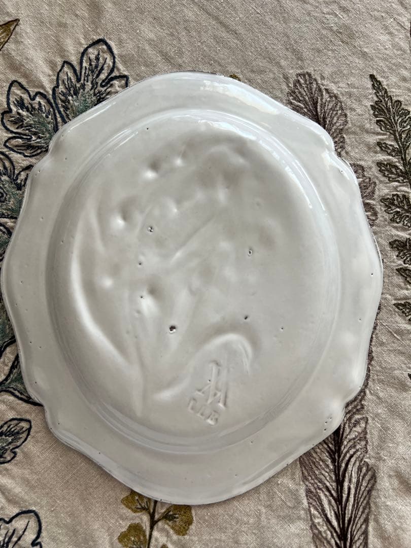 アスティエ・ド・ヴィラット すずらん プレート Astier BONHEUR