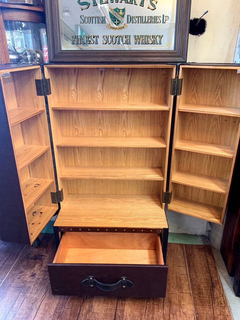 ヴィンテージトランク型ラック