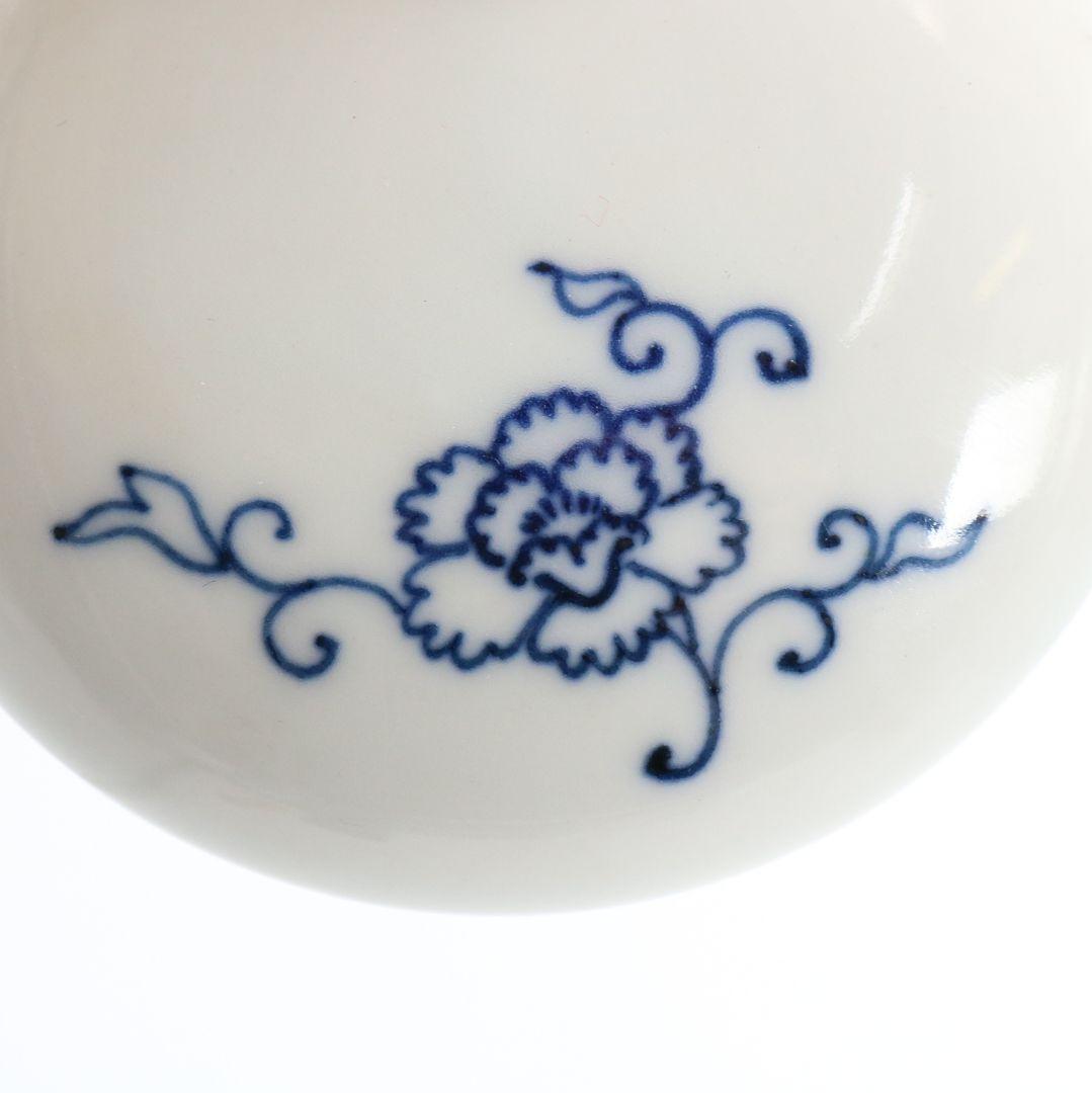 二代 諏訪蘇山作 染付牡丹香合 共箱 茶道具 C156 1F14 - メルカリ