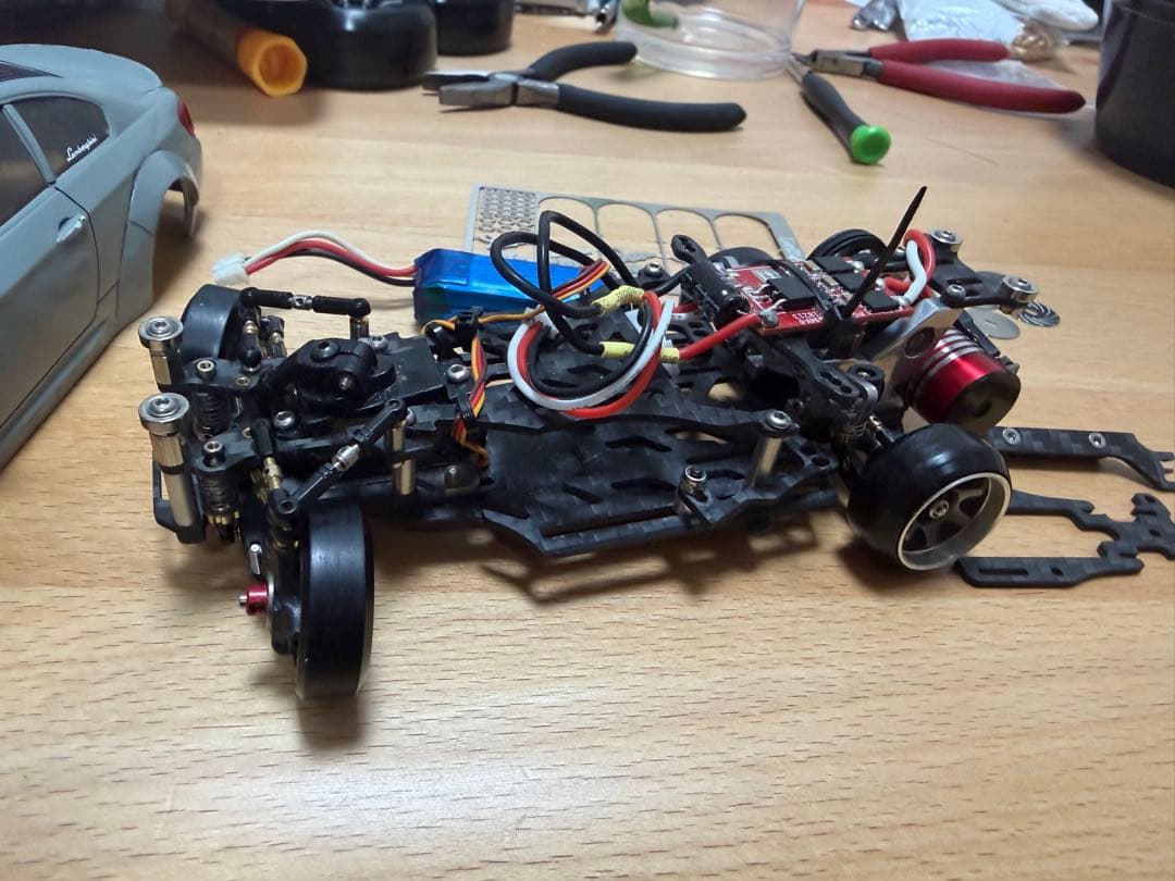 蚊車 DriftArt DA2S シャーシ ドリフト 1/24 ラジドリ DA2S DriftArt