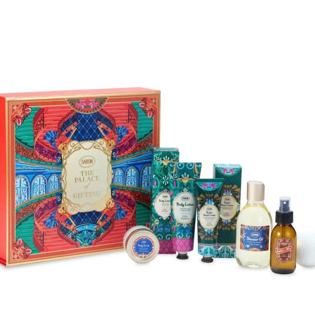 【オルゴール付3点セット】2024サボン　クリスマスコフレ　アドベントカレンダー