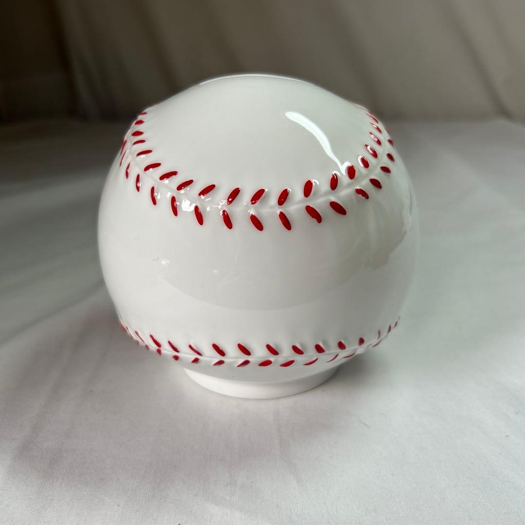 【iy/1.6/18】Tiffany & Co. 野球ボール型貯金箱
