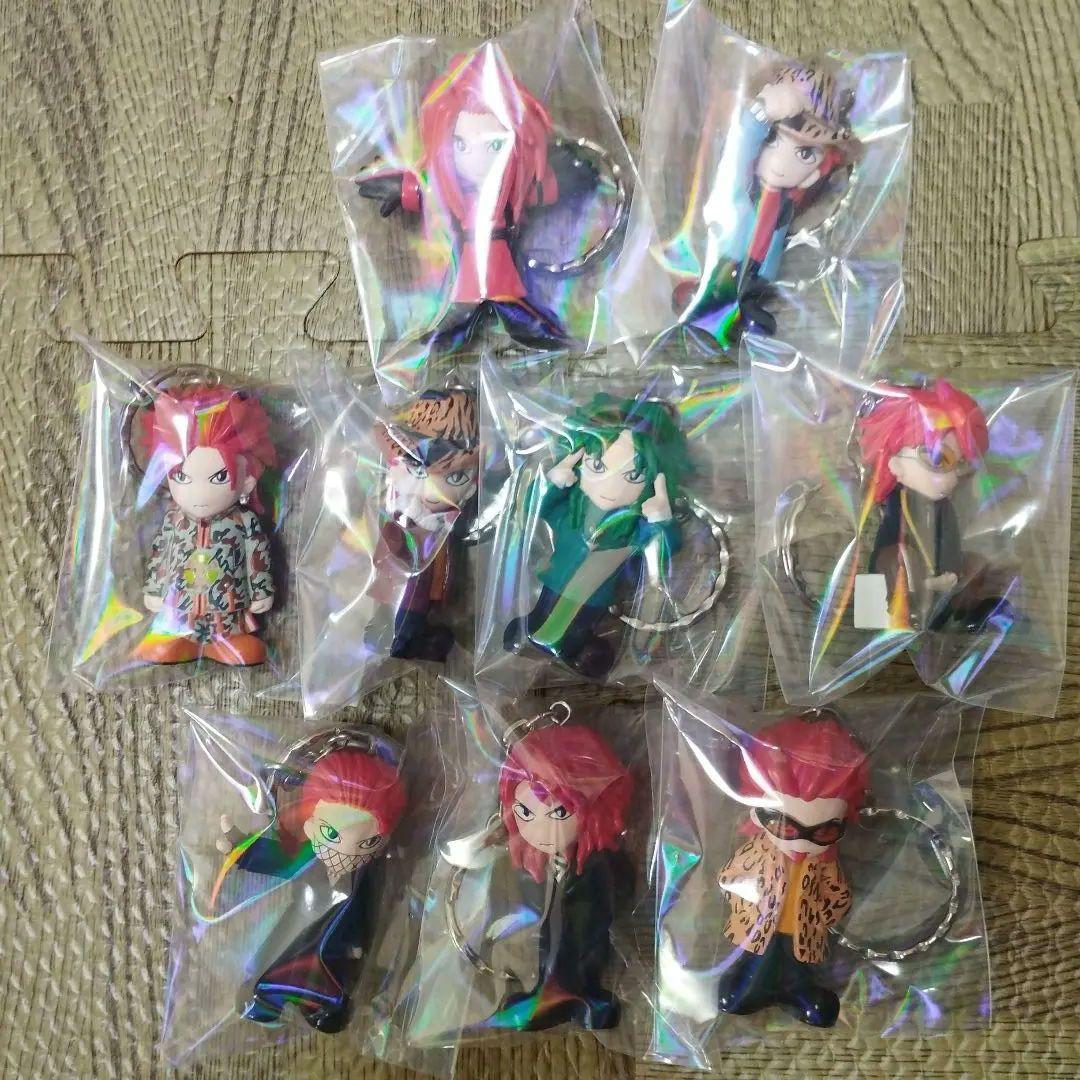 hide フィギュアキーホルダー ギター型ストラップとキャラクター 14個