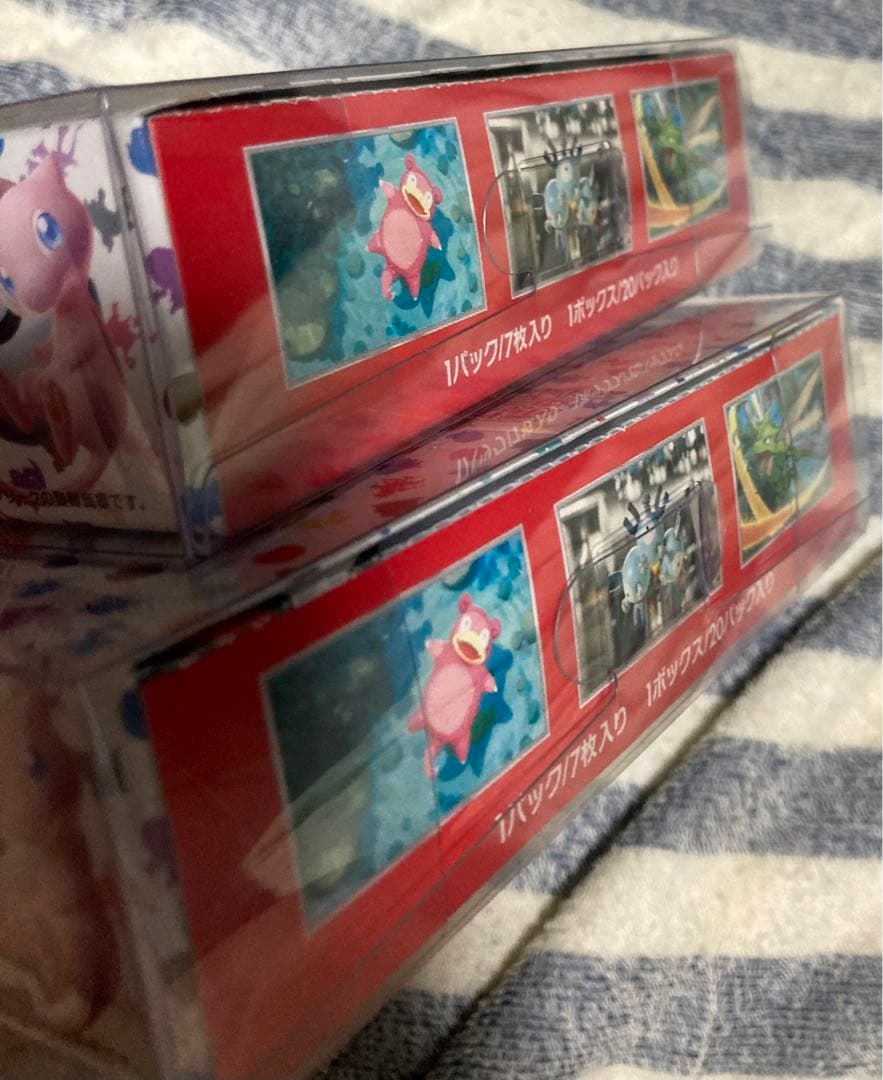 ポケモンカード 151 4BOXシュリンク無しペリペリあり