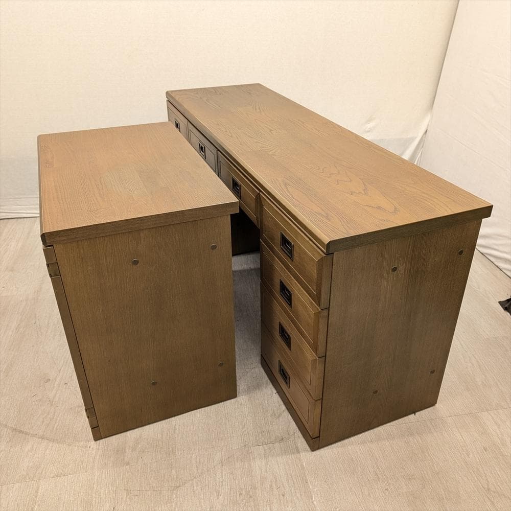 美品　久和屋　ドレッシングチェスト　キャビネット　机　デスク　収納棚　チェスト