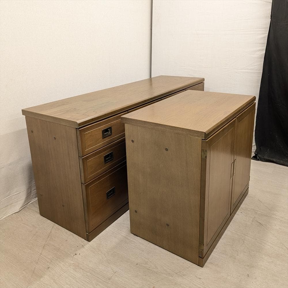 美品　久和屋　ドレッシングチェスト　キャビネット　机　デスク　収納棚　チェスト