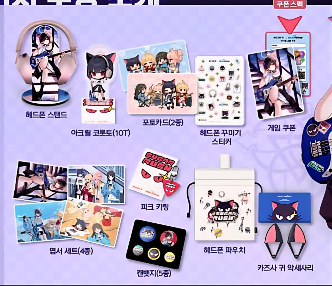 ブルーアーカイブ　韓国限定SONYコラボ　コレクションパッケージ　※グッズのみ