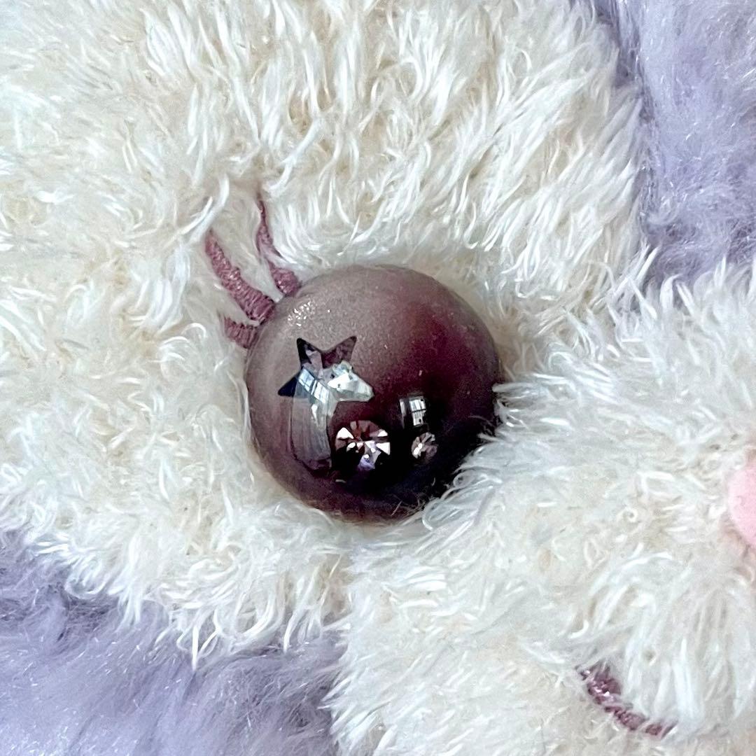 ステラルー ポーチ リメイク ぬいぐるみ スワロフスキー