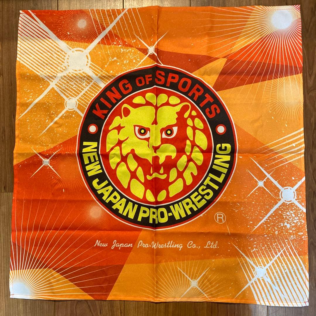 【数量限定レア‼︎】新日本プロレス2014お正月オリジナル　お重箱　風呂敷　お花見