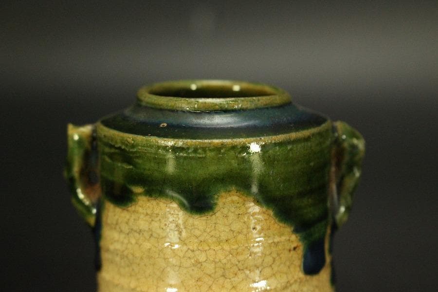 茶道具 青織部 時代 茶入 良蓋(A772) - メルカリ