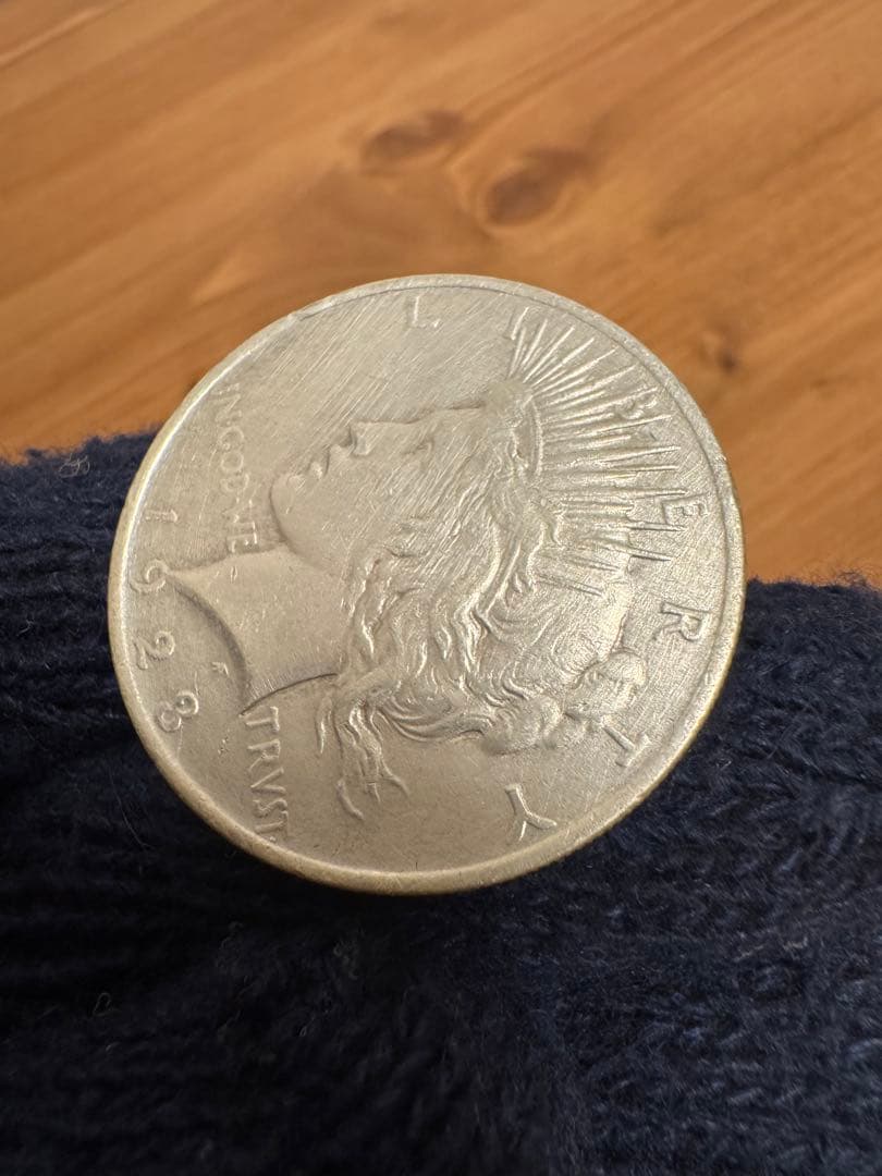 ★本物保証　アメリカピースダラー　1923年