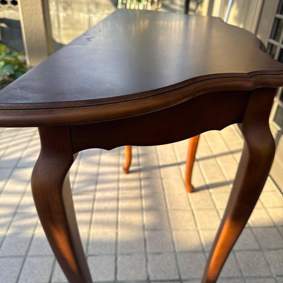 カリモク家具 猫脚 アンティークテーブル