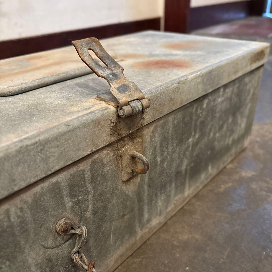 デッドストック収納ボックス/アンティーク雑貨