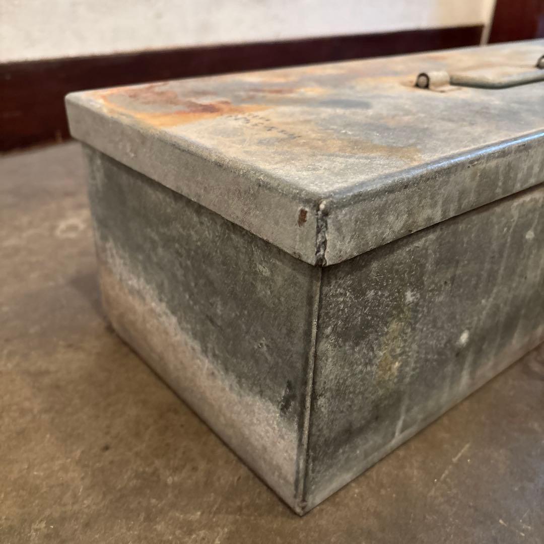 デッドストック収納ボックス/アンティーク雑貨