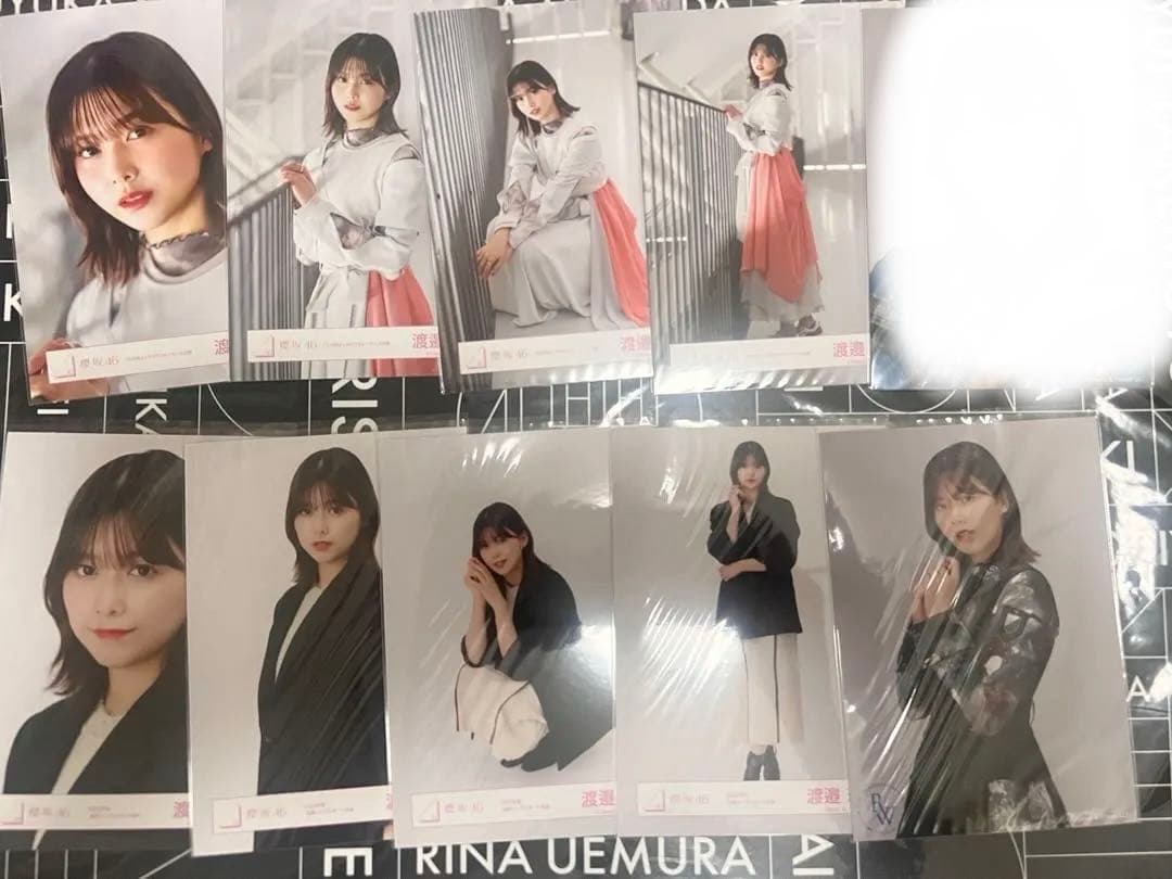 ⚫︎櫻坂46 渡邉理佐　生写真　25枚　お値下げ