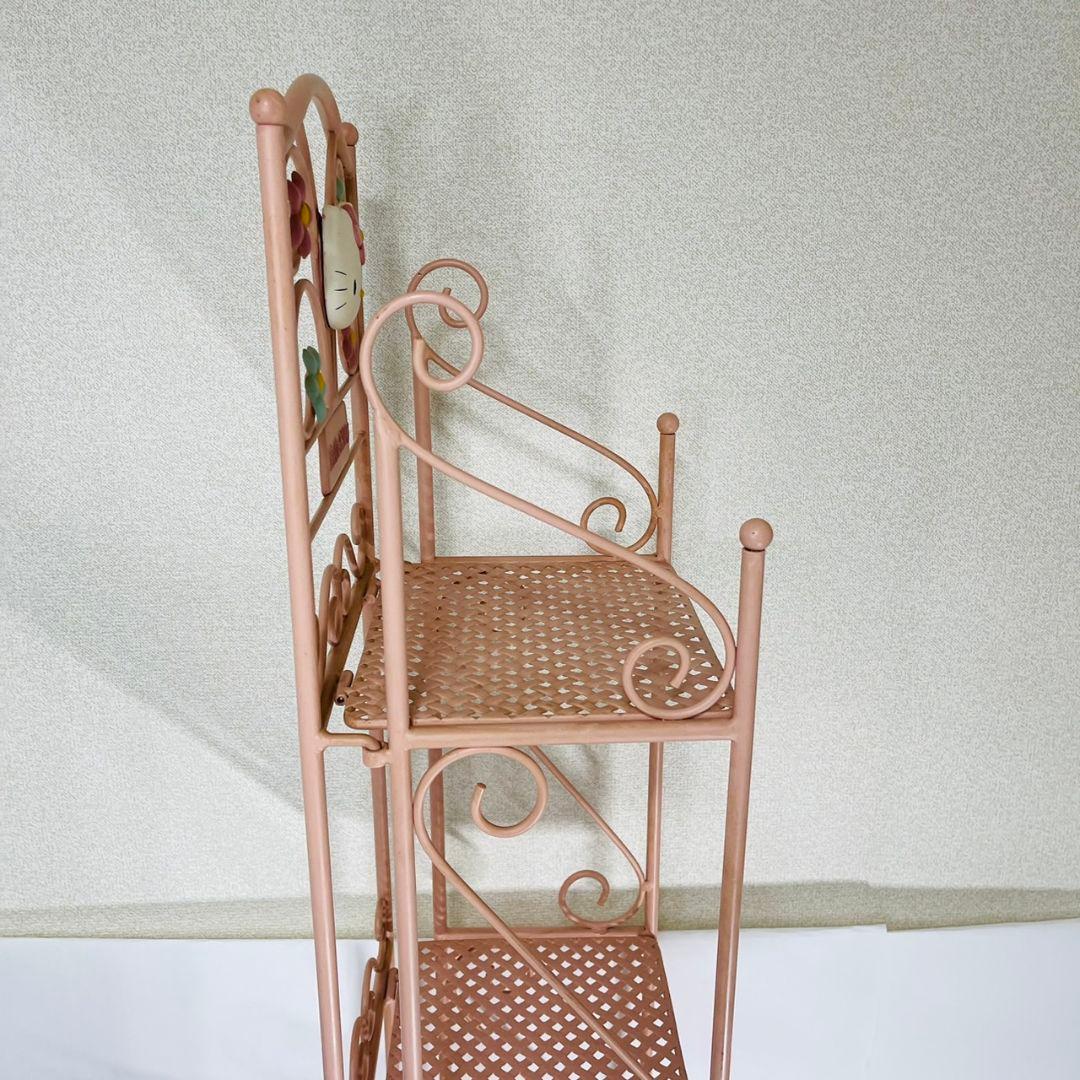 レトロ ハローキティ 2003年 5段 メタルラック スチールラック ②