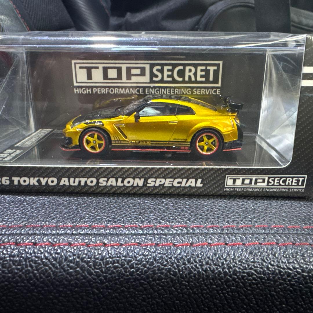 東京オートサロン 2026 限定 GT-R 1/64 トップシークレット R35