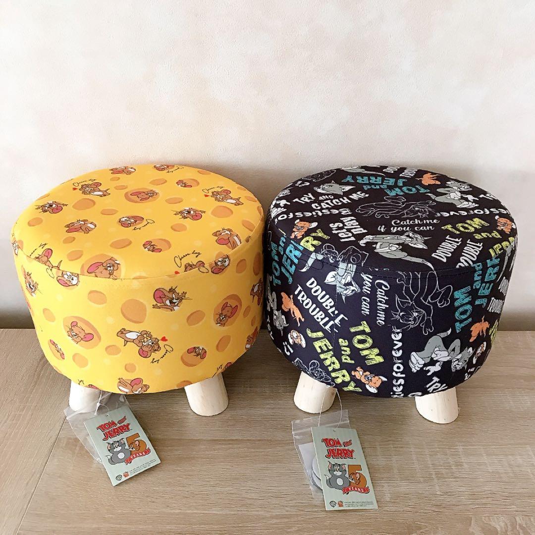 トムとジェリー くつろぎ スツール 2種類セット 新品未使用 プライズ