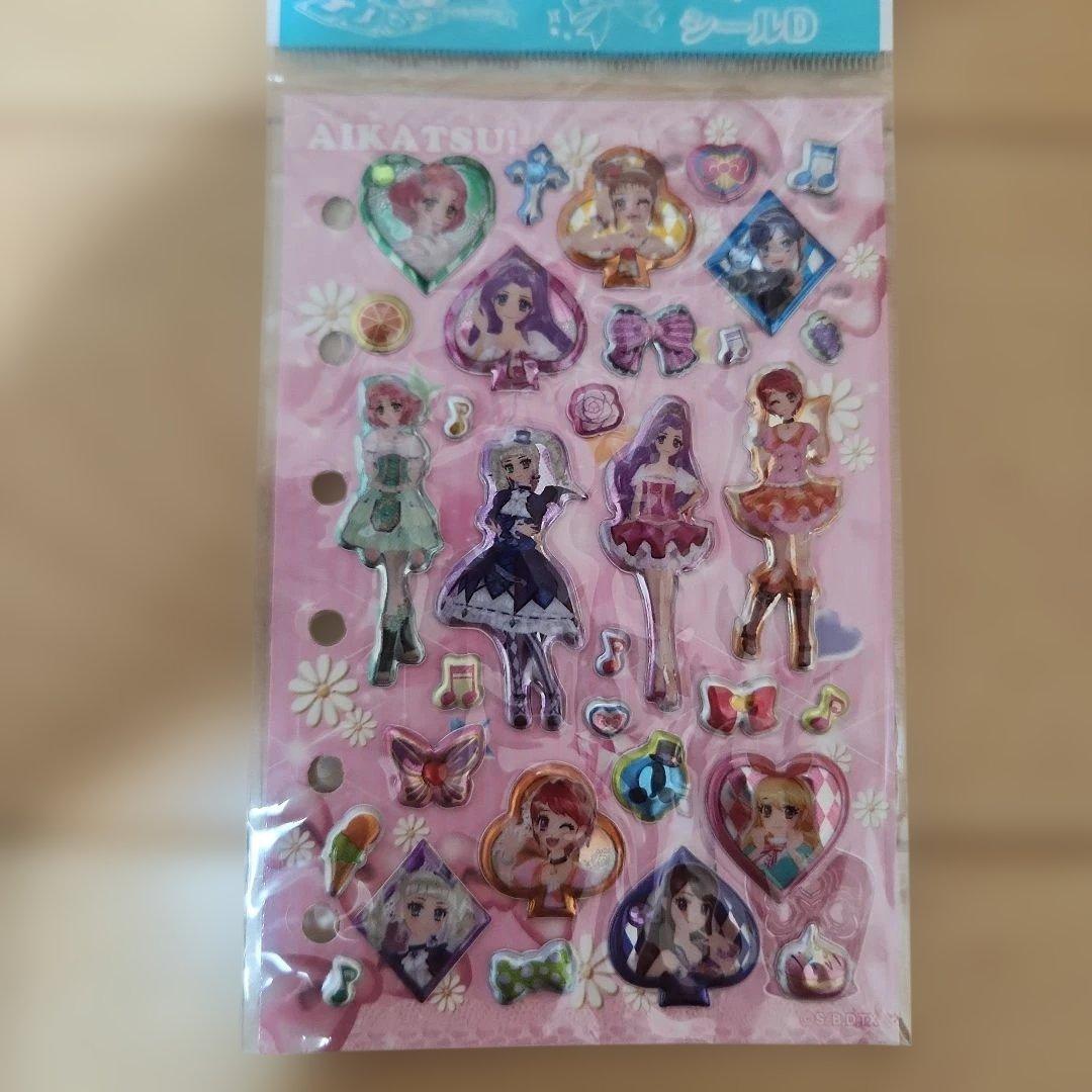 お値下げしました 平成レトロ 当時物 アイカツ！キャラクターシール