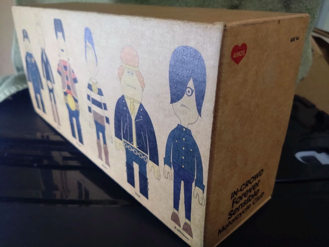 AMOS IN-CROWD Motorcycle club 6体セット