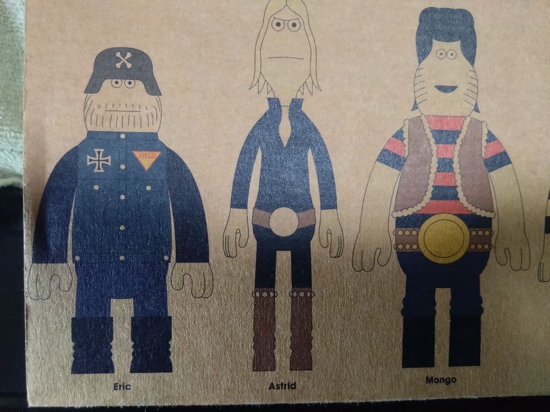 AMOS IN-CROWD Motorcycle club 6体セット