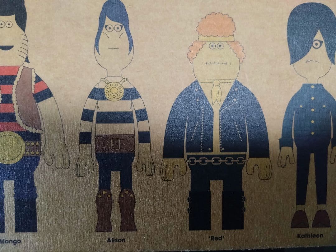 AMOS IN-CROWD Motorcycle club 6体セット