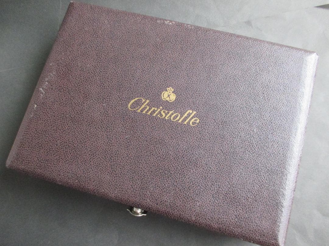 極美品☆仏蘭西高級銀器クリストフルシルバー銀P　コーヒースプーン6本　リュバン