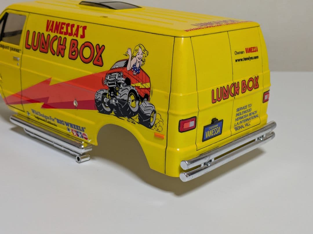 ☆タイヤ☆ランチボックス シャーシ未使用品 アルミボディマウント