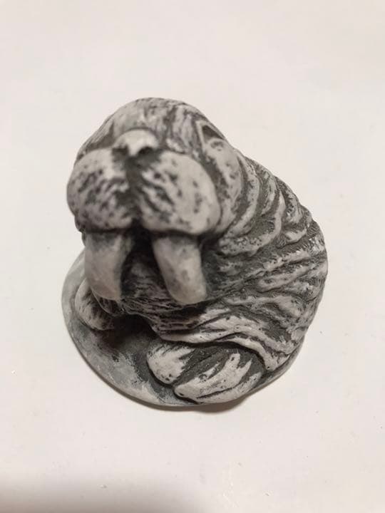 ビンテージのセントヘレナ山(アメリカ)の噴火の灰で作られたハンドメイドの小物たち