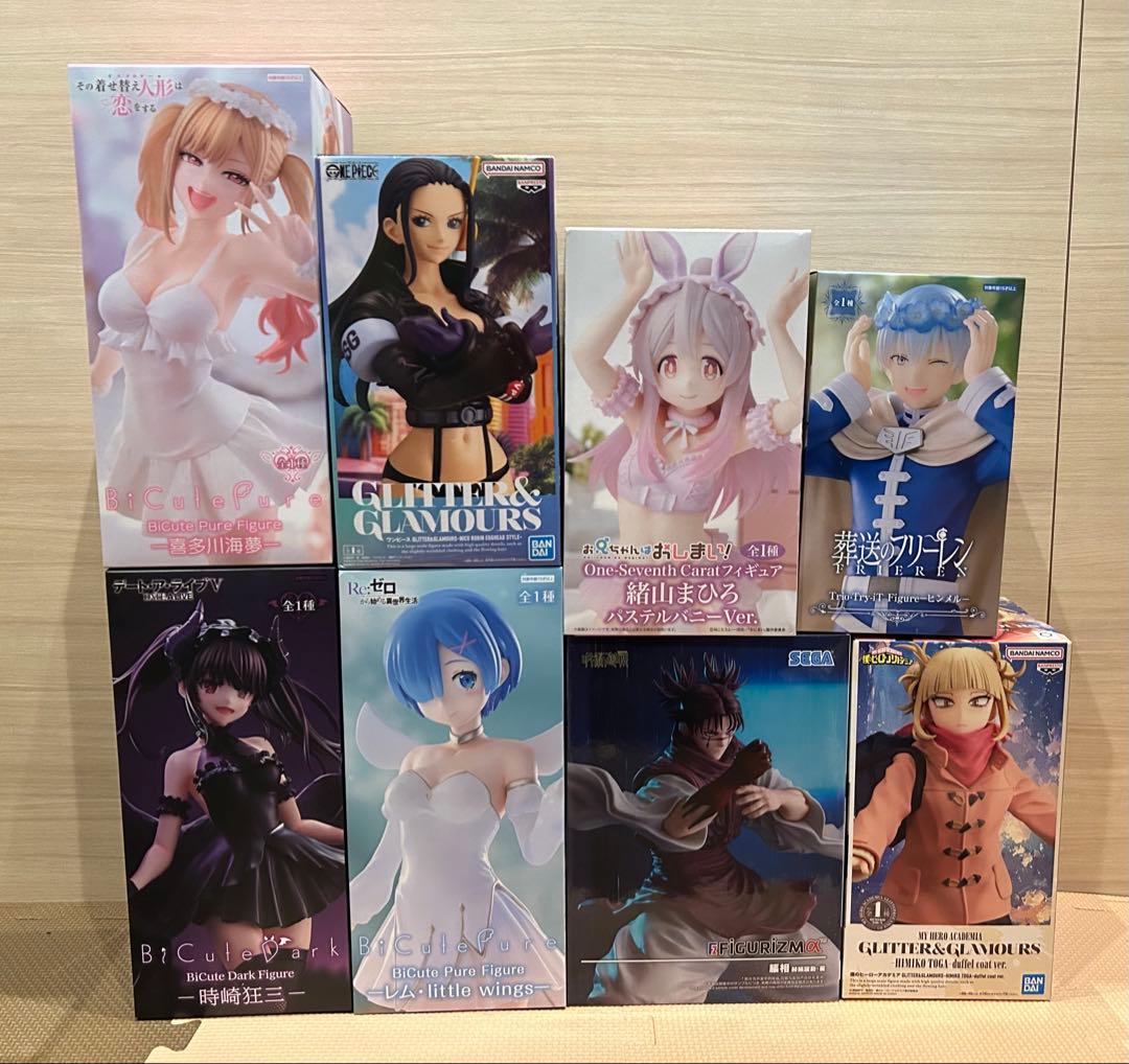 プライズフィギュア8点セット - メルカリ