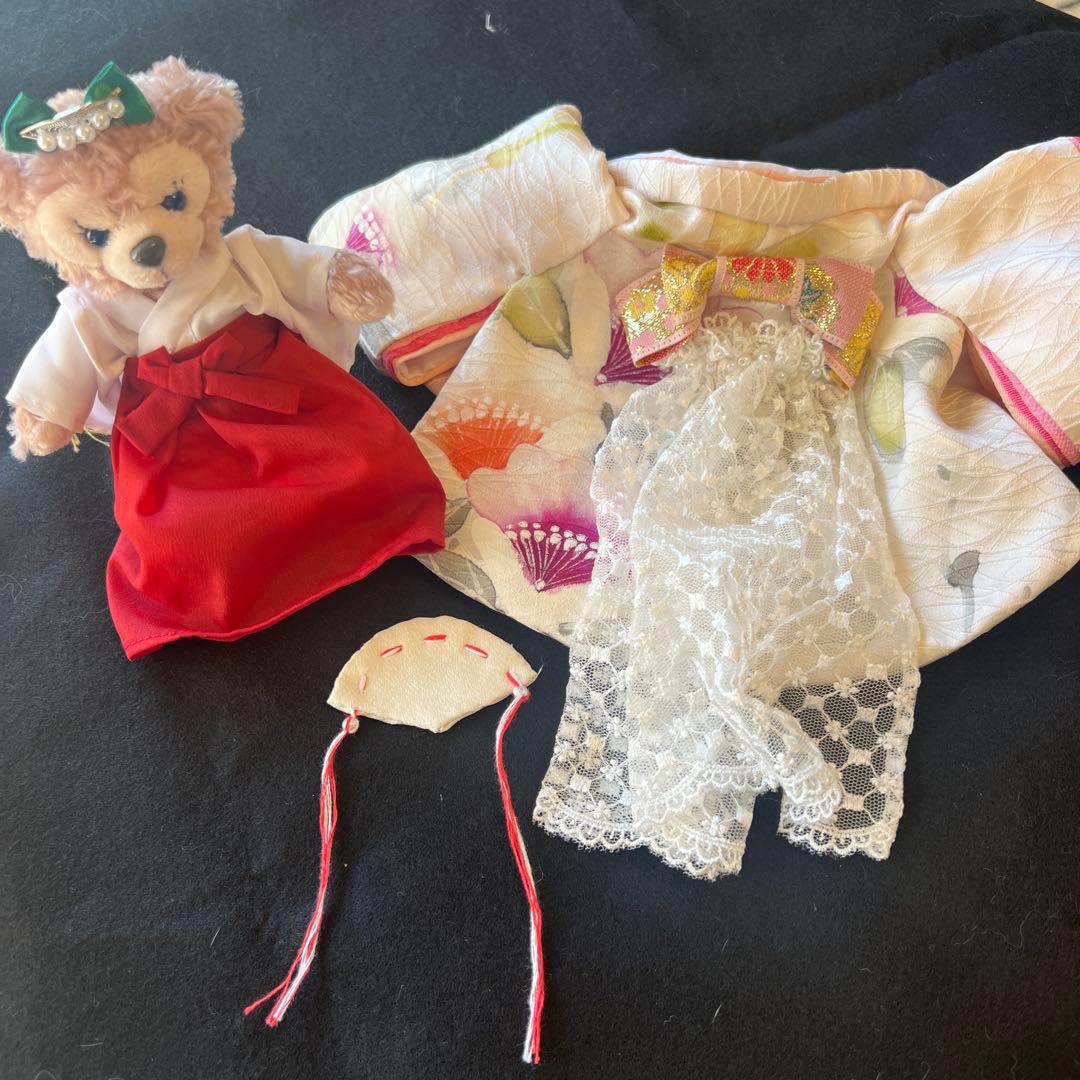 コレクションドール お雛様 親王飾り ダッフィー シェリーメイ